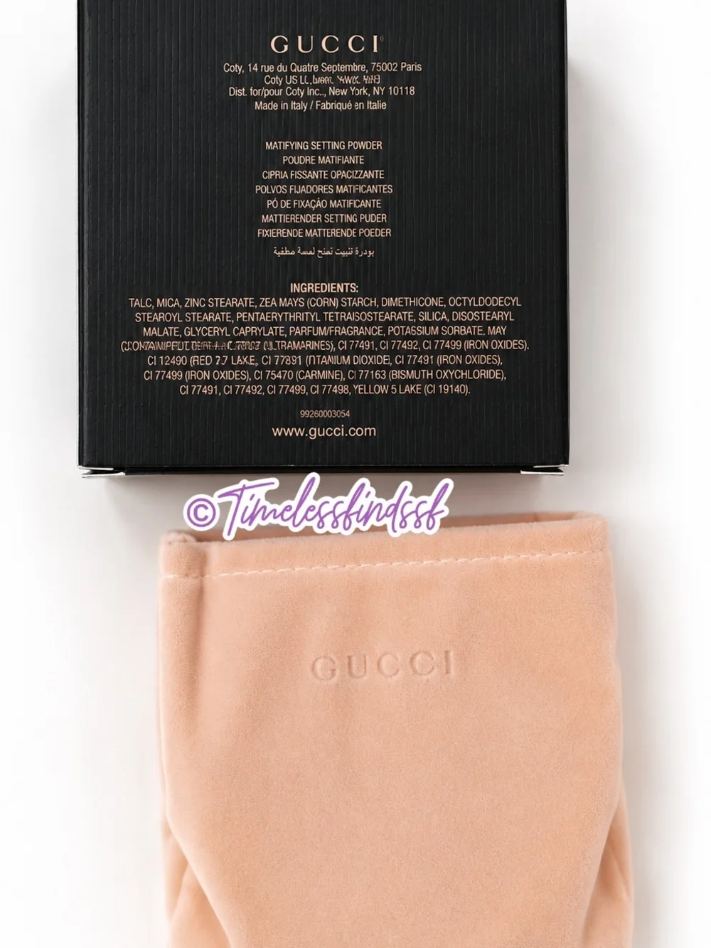 Gucci Poudre De Beauté Mat Naturel Face Powder